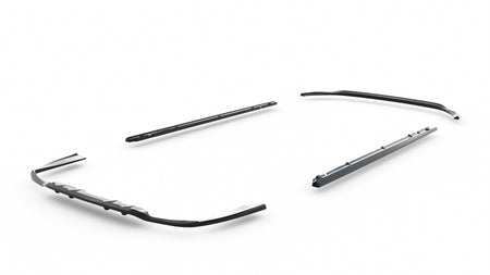 Set of Splitters suitable for Mercedes-Benz C AMG-Line Sedan / Estate W205 Facelift / S205 Facelift
