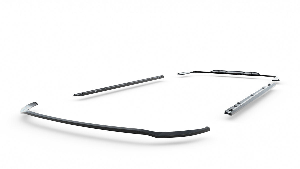 Set of Splitters suitable for Mercedes-Benz C AMG-Line Sedan / Estate W205 Facelift / S205 Facelift
