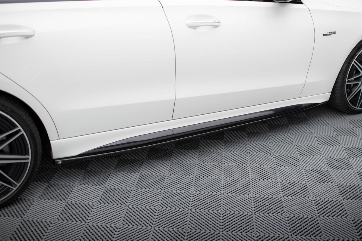 Set of Splitters suitable for Mercedes-Benz C Estate AMG-Line / 43 AMG S206