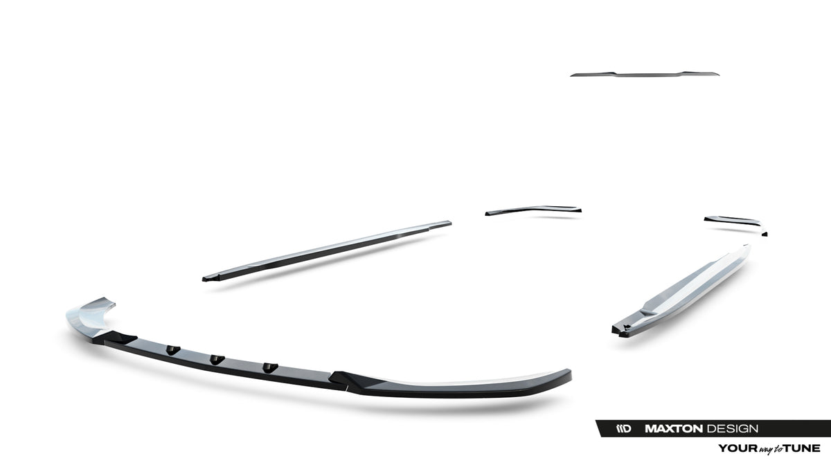 Set of Splitters suitable for Mercedes-Benz C Estate AMG-Line / 43 AMG S206