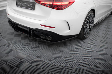Set of Splitters suitable for Mercedes-Benz C Estate AMG-Line / 43 AMG S206