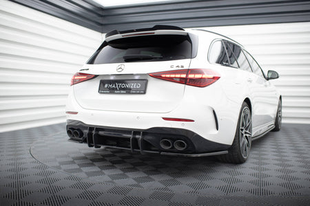 Set of Splitters suitable for Mercedes-Benz C Estate AMG-Line / 43 AMG S206