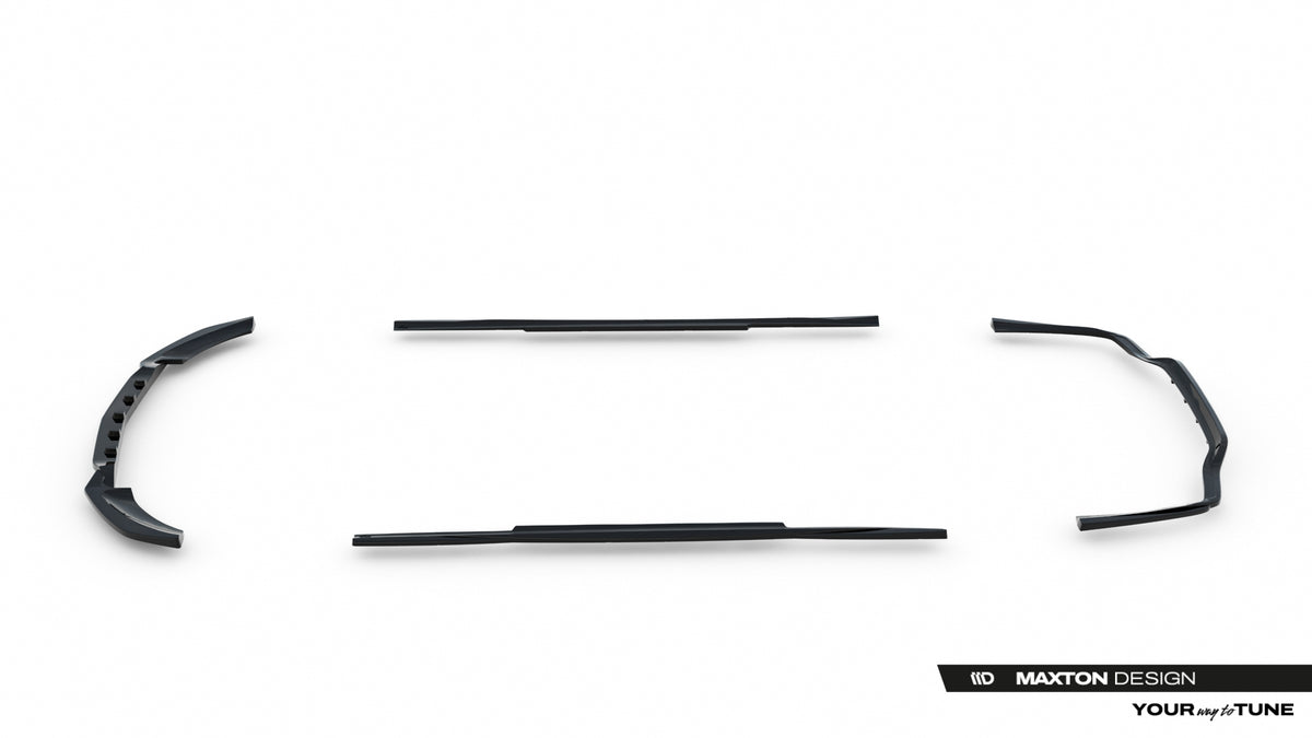 Set of Splitters suitable for Mercedes-Benz C W205