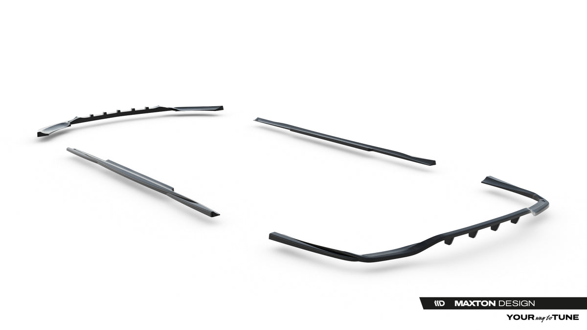 Set of Splitters suitable for Mercedes-Benz C W205