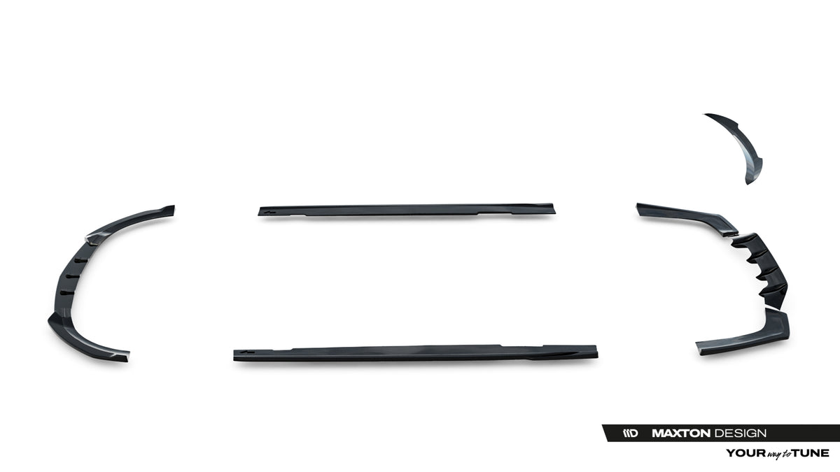 Set of Splitters suitable for Mercedes-Benz CLA Shooting Brake AMG-Line X118