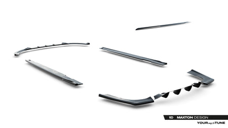 Set of Splitters suitable for Mercedes-Benz CLA Shooting Brake AMG-Line X118