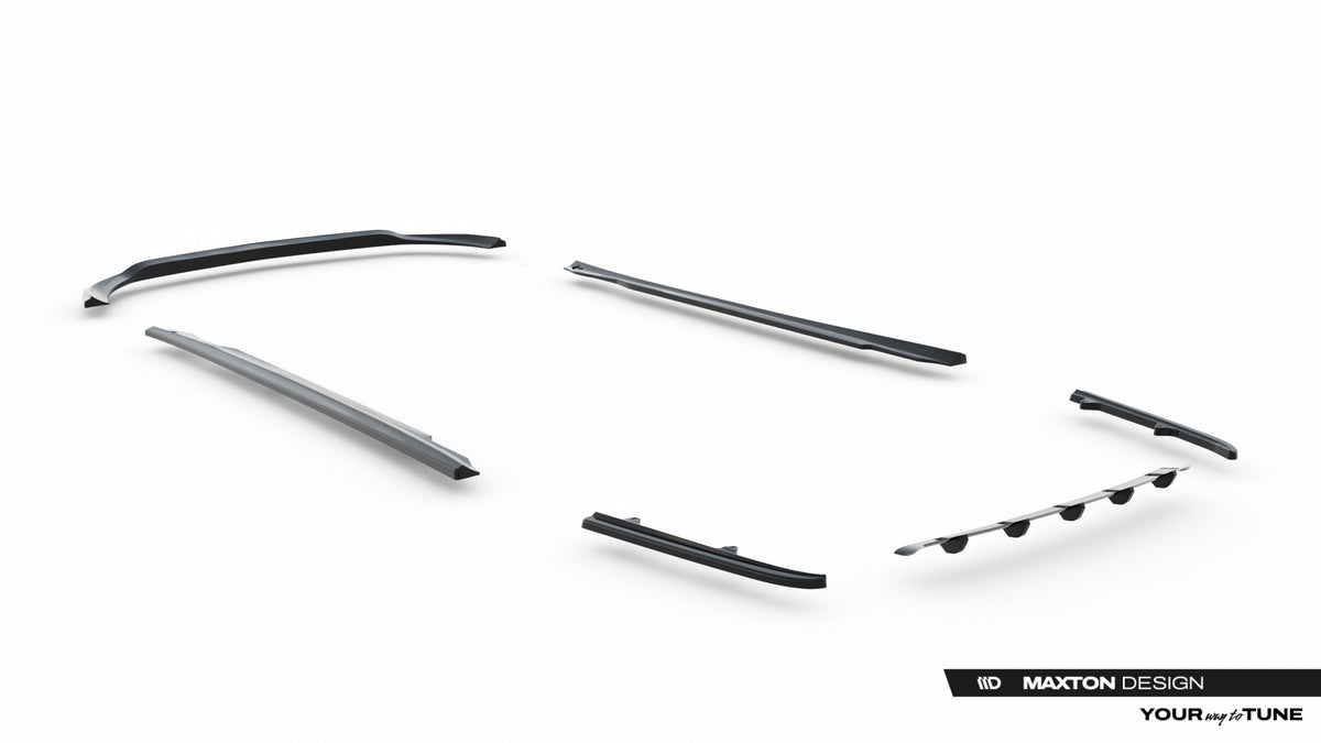 Set of Splitters suitable for Mercedes-Benz CLS C218 Facelift