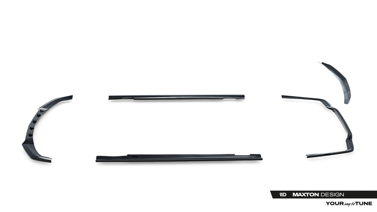 Set of Splitters suitable for Mercedes-Benz E AMG-Line Sedan W212 Facelift