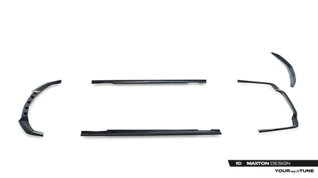 Set of Splitters suitable for Mercedes-Benz E AMG-Line Sedan W212 Facelift