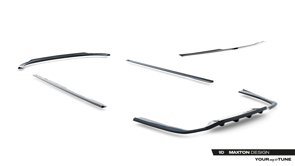 Set of Splitters suitable for Mercedes-Benz E AMG-Line Sedan W213 Facelift