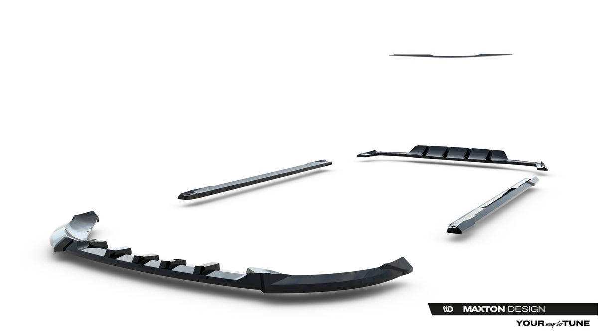 Set of Splitters suitable for Mercedes-Benz GLA 45 AMG X156 Facelift