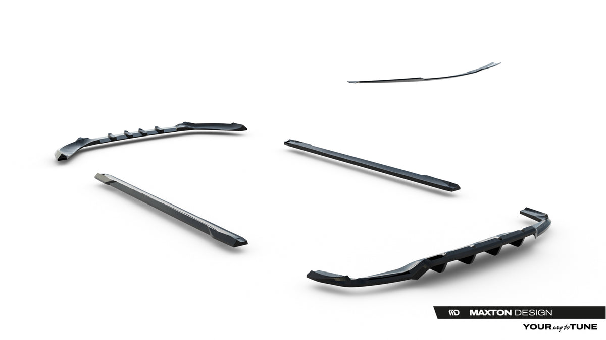 Set of Splitters suitable for Mercedes-Benz GLA 45 AMG X156 Facelift
