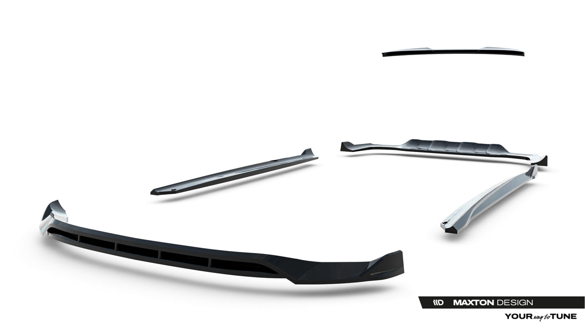 Set of Splitters suitable for Mercedes-Benz GLC Coupe C254