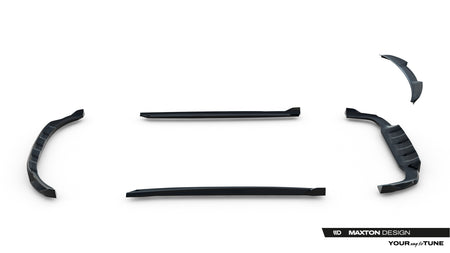 Set of Splitters suitable for Mercedes-Benz GLC Coupe C254
