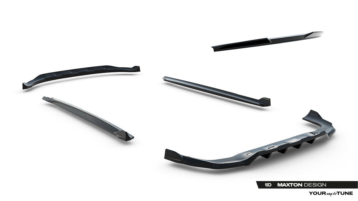 Set of Splitters suitable for Mercedes-Benz GLC Coupe C254