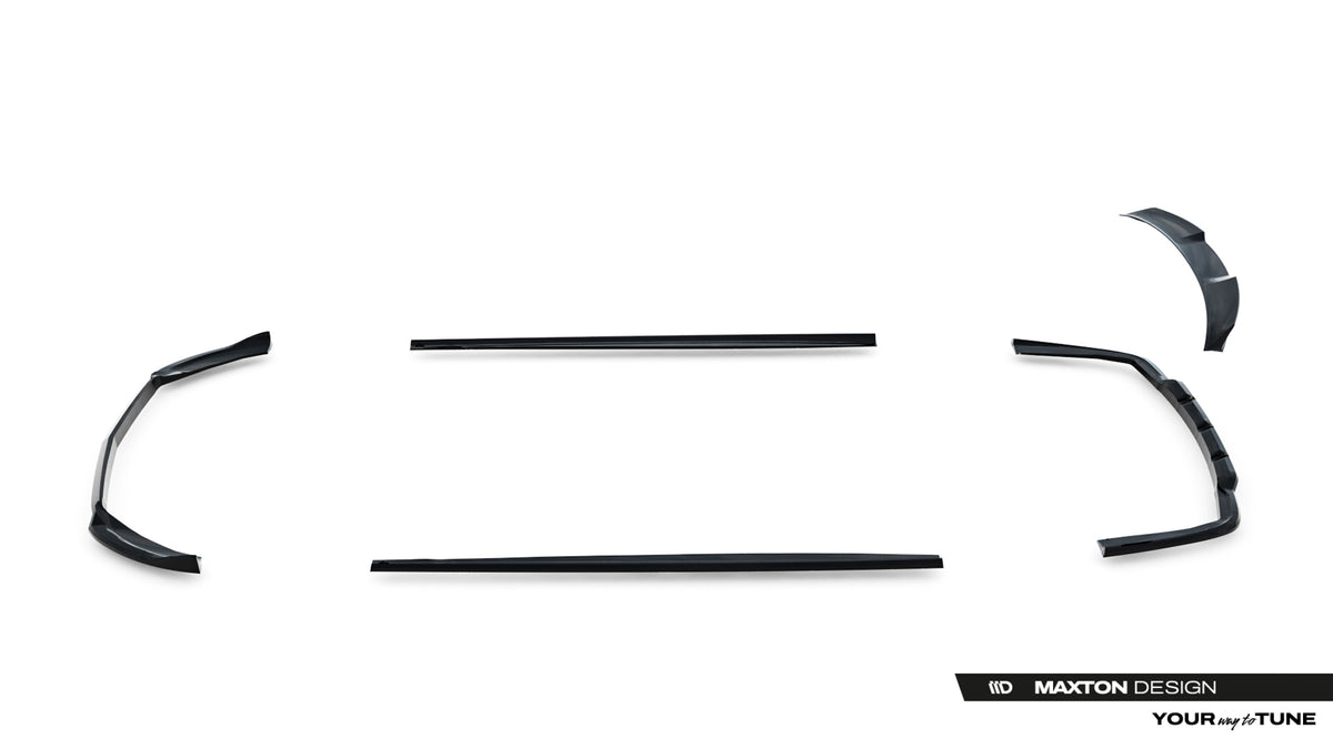 Set of Splitters suitable for Mercedes-Benz S Coupe AMG-Line C217 Facelift