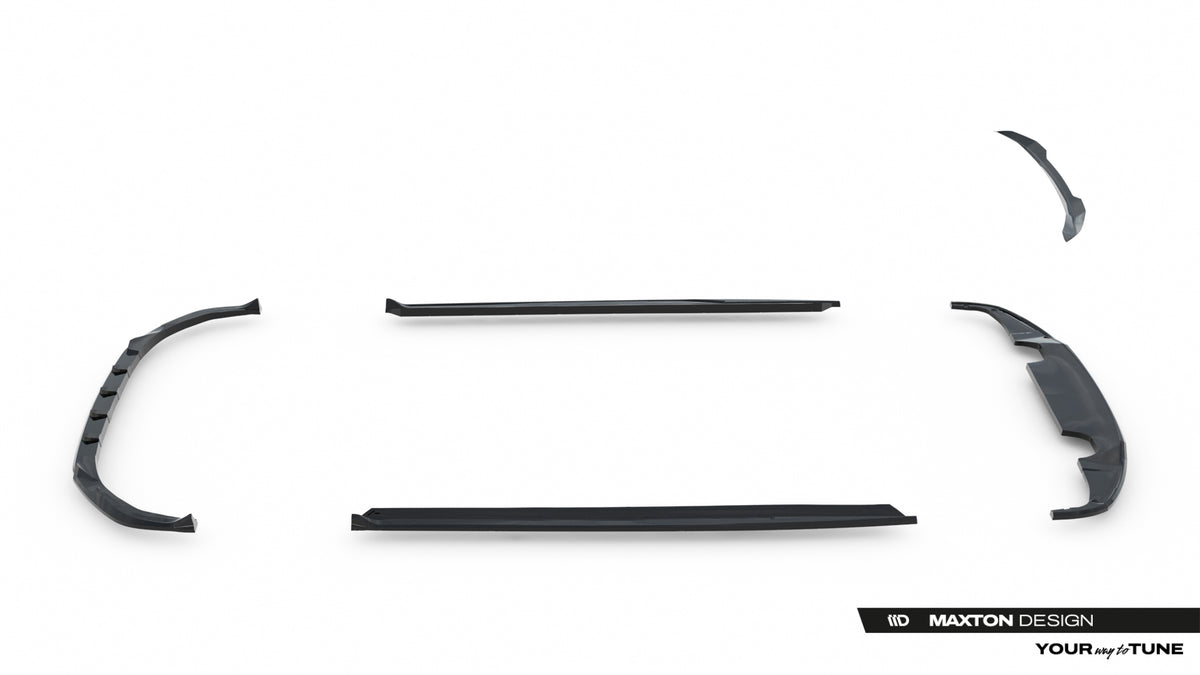 Set of Splitters suitable for Peugeot 308 GT Hatchback Mk3