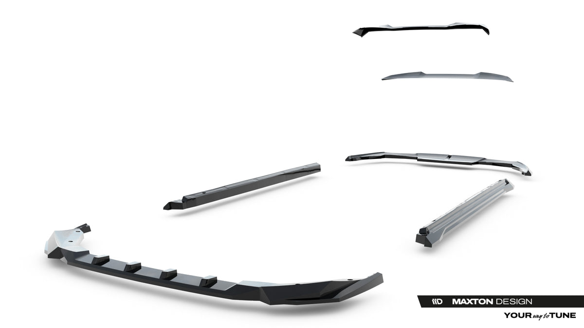 Set of Splitters suitable for Peugeot 408 Mk1