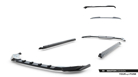Set of Splitters suitable for Peugeot 408 Mk1
