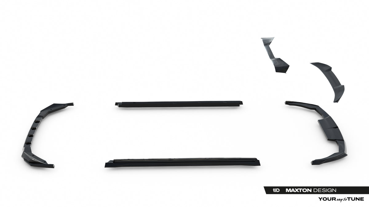 Set of Splitters suitable for Peugeot 408 Mk1