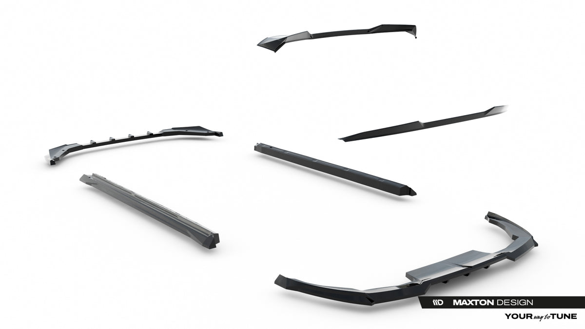 Set of Splitters suitable for Peugeot 408 Mk1