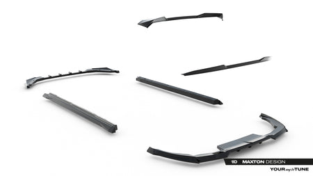 Set of Splitters suitable for Peugeot 408 Mk1