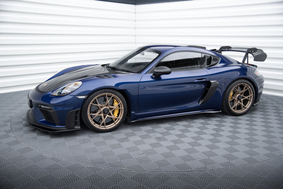 Set of Splitters suitable for Porsche 718 Cayman GT4 RS 982c