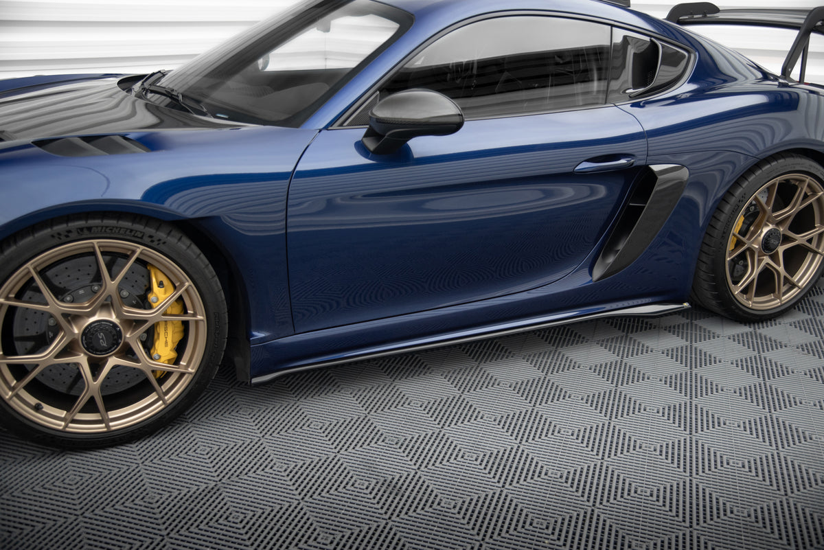 Set of Splitters suitable for Porsche 718 Cayman GT4 RS 982c