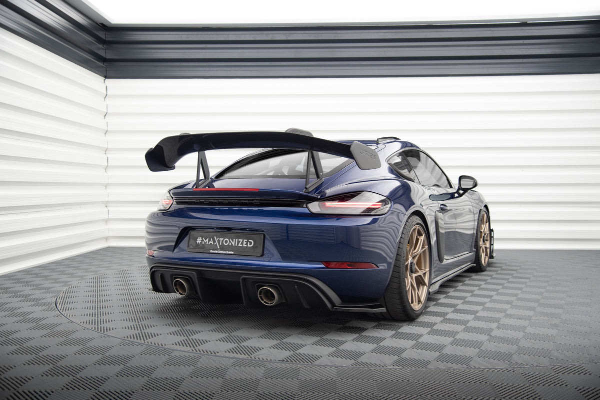 Set of Splitters suitable for Porsche 718 Cayman GT4 RS 982c