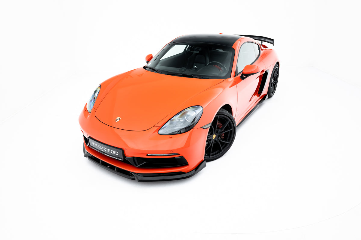 Set of Splitters suitable for Porsche 718 Cayman GTS 982c