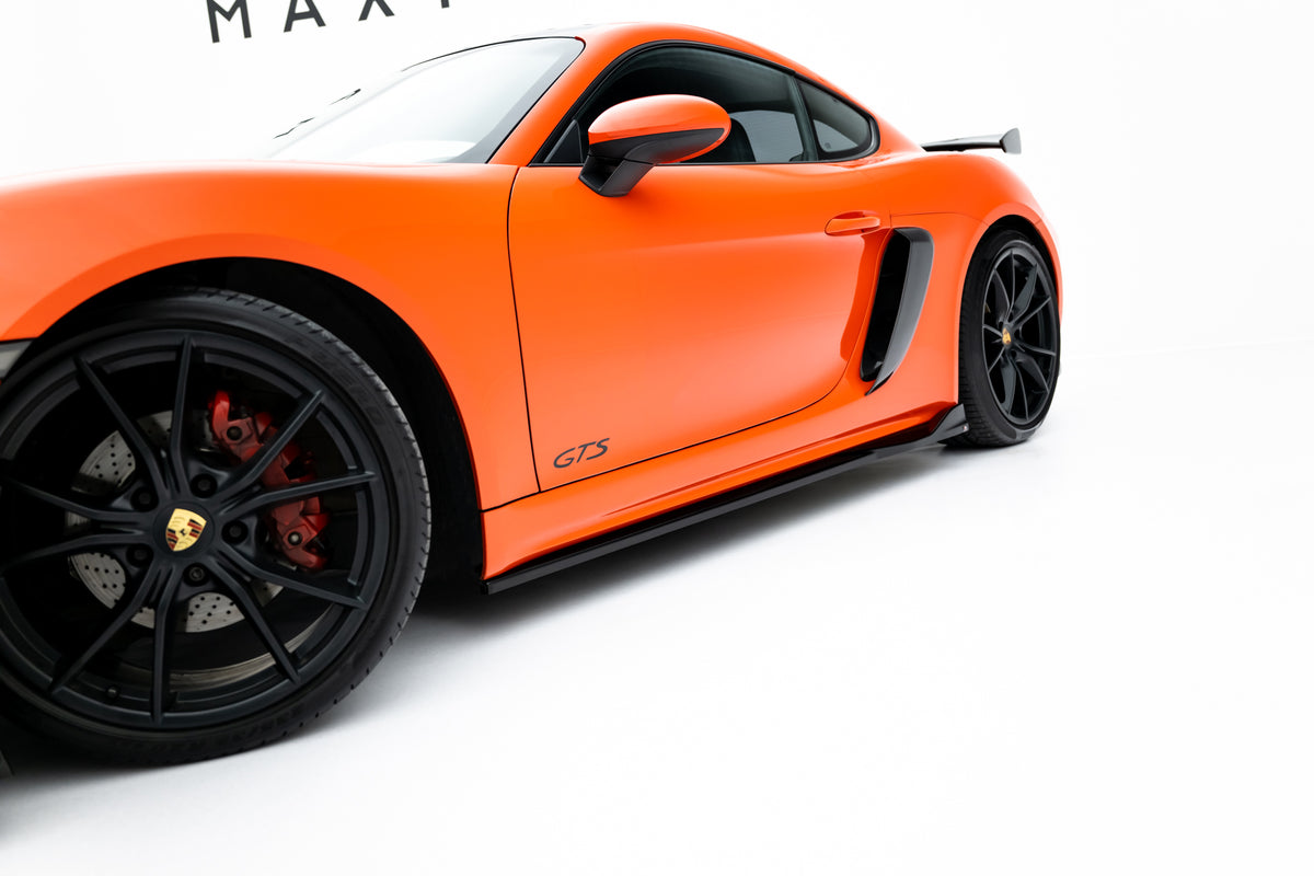 Set of Splitters suitable for Porsche 718 Cayman GTS 982c