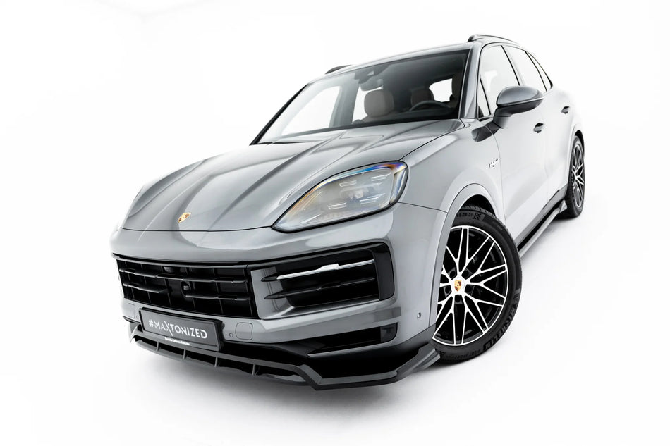 Set of Splitters suitable for Porsche Cayenne SUV Mk3 Facelift