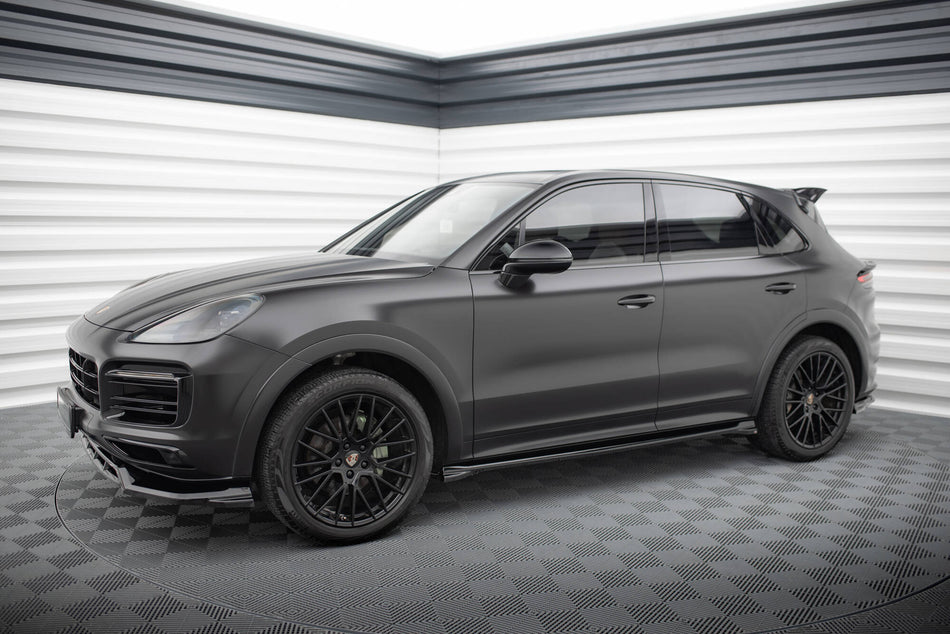 Set of Splitters suitable for Porsche Cayenne Sport Design SUV / Coupe  Mk3