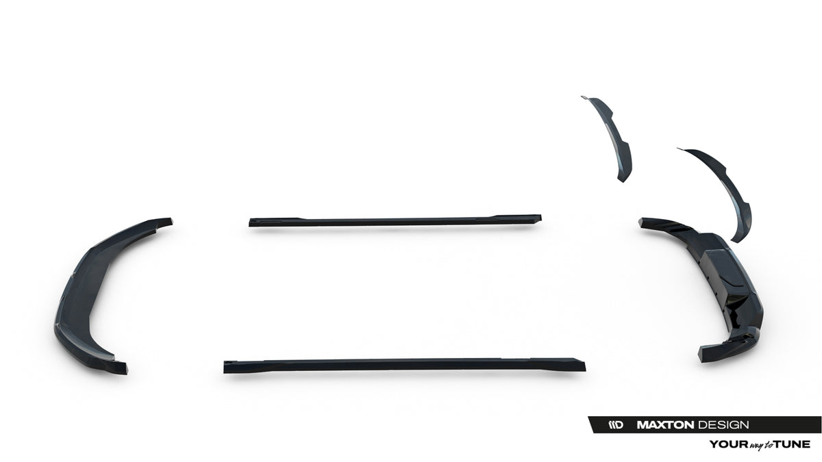 Set of Splitters suitable for Porsche Macan EV Mk1