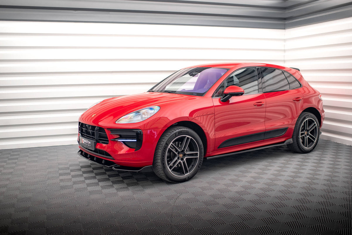 Set of Splitters suitable for Porsche Macan GTS / Sport Design Mk1 Facelift