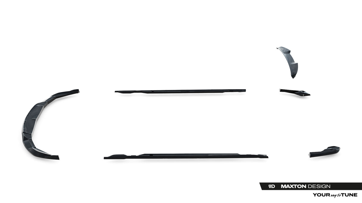 Set of Splitters suitable for Porsche Taycan Cross Turismo 4S