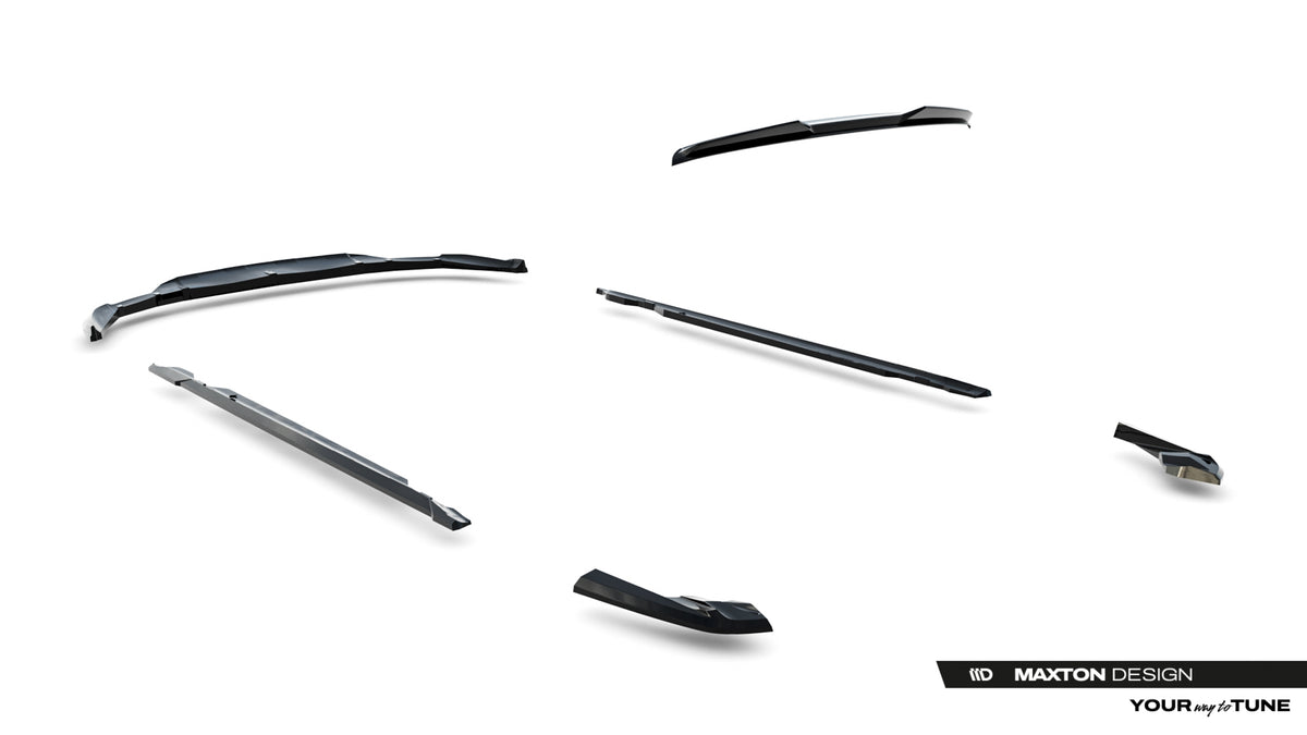 Set of Splitters suitable for Porsche Taycan Cross Turismo 4S