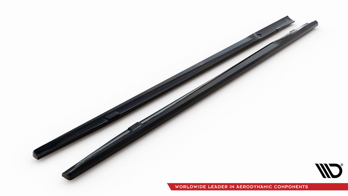 Set of Splitters suitable for Porsche Taycan / Taycan 4 / Taycan 4S / Taycan GTS Mk1