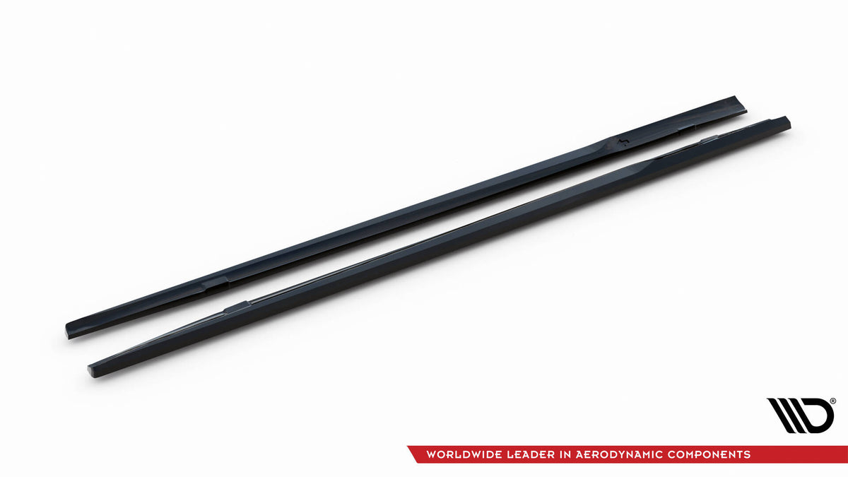Set of Splitters suitable for Porsche Taycan / Taycan 4 / Taycan 4S / Taycan GTS Mk1