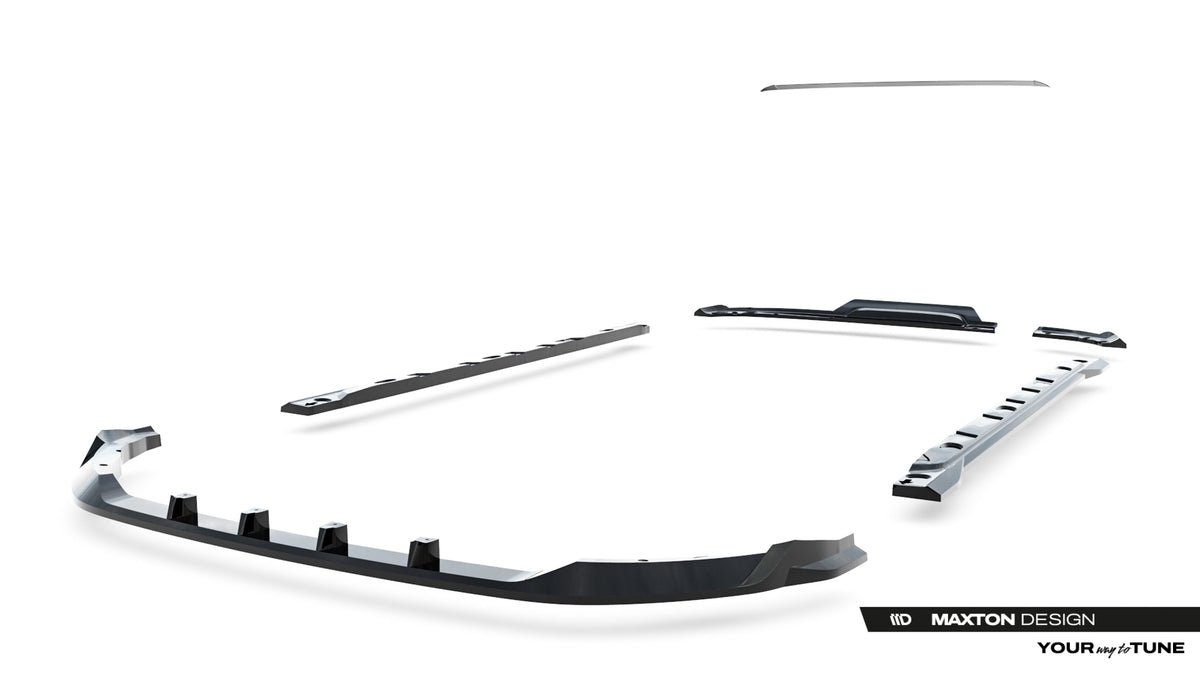 Set of Splitters suitable for Renault Clio Mk5 Facelift