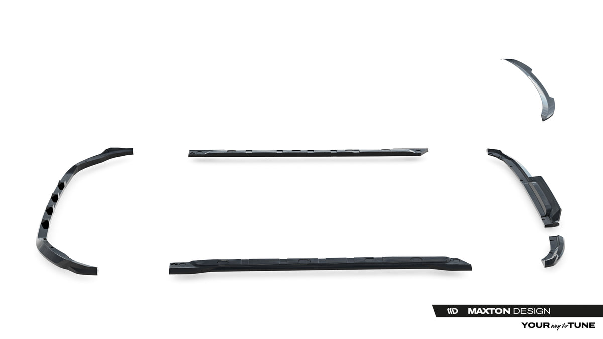 Set of Splitters suitable for Renault Clio Mk5 Facelift