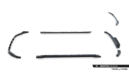 Set of Splitters suitable for Renault Clio Mk5 Facelift
