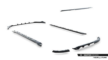 Set of Splitters suitable for Renault Clio Mk5 Facelift