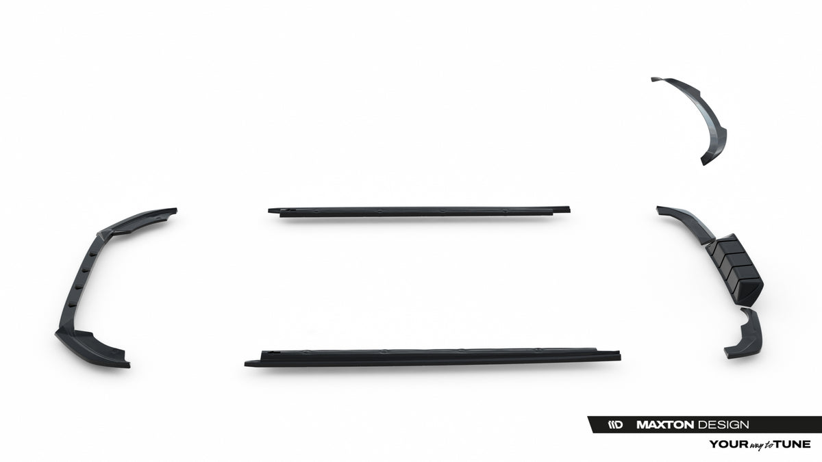 Set of Splitters suitable for Seat Ibiza FR/ Standard Mk5