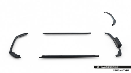 Set of Splitters suitable for Seat Ibiza FR/ Standard Mk5