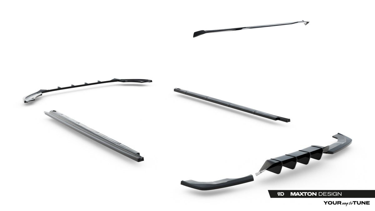Set of Splitters suitable for Seat Ibiza FR/ Standard Mk5