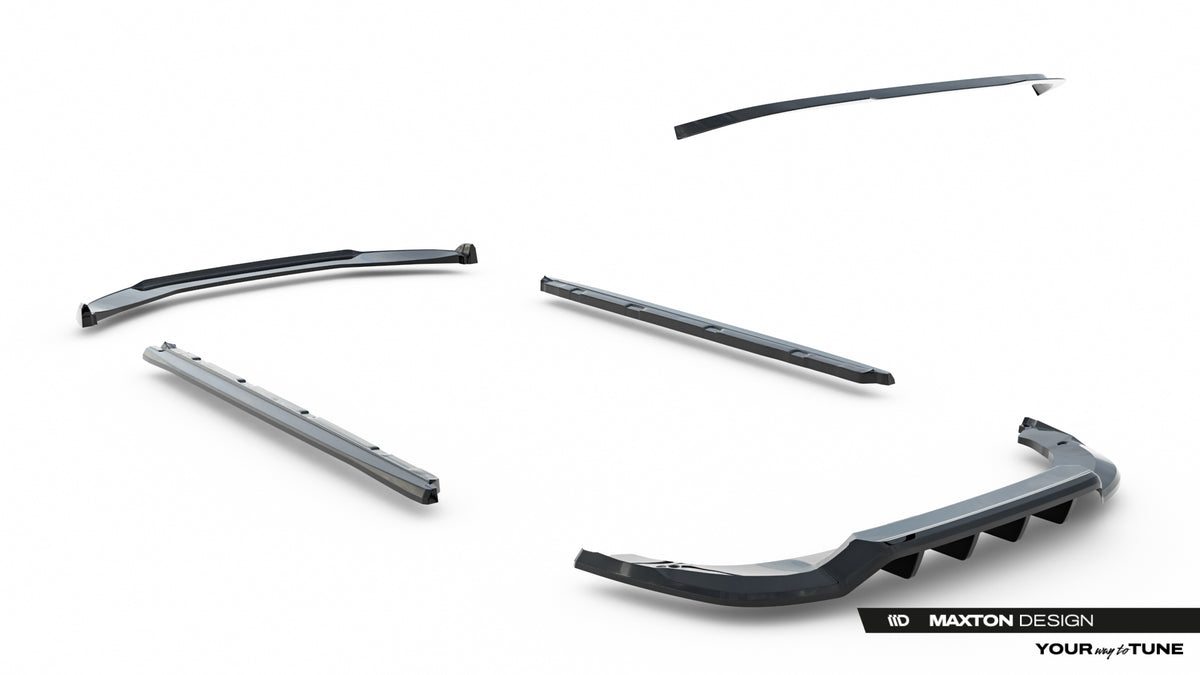 Set of Splitters suitable for Skoda Kodiaq Sportline Mk1 Facelift