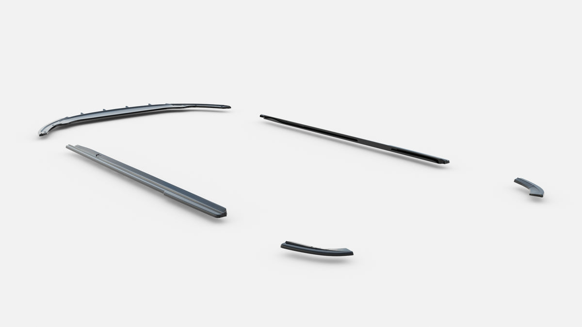 Set of Splitters suitable for Skoda Rapid Spaceback