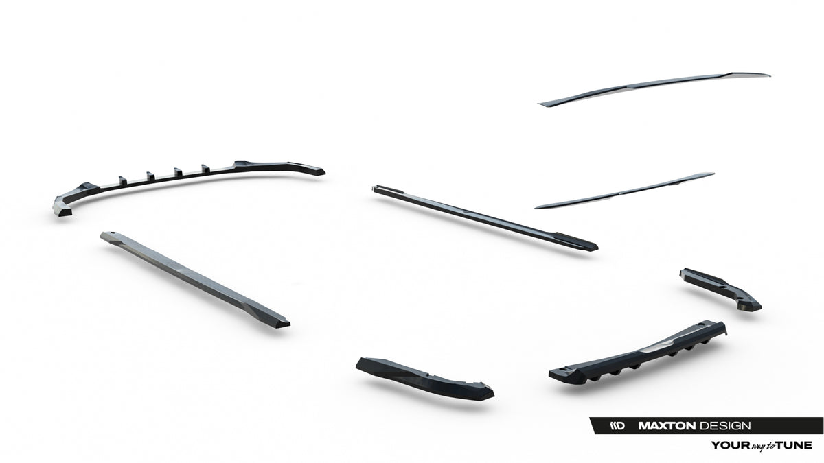 Set of Splitters suitable for Subaru WRX STI Mk2