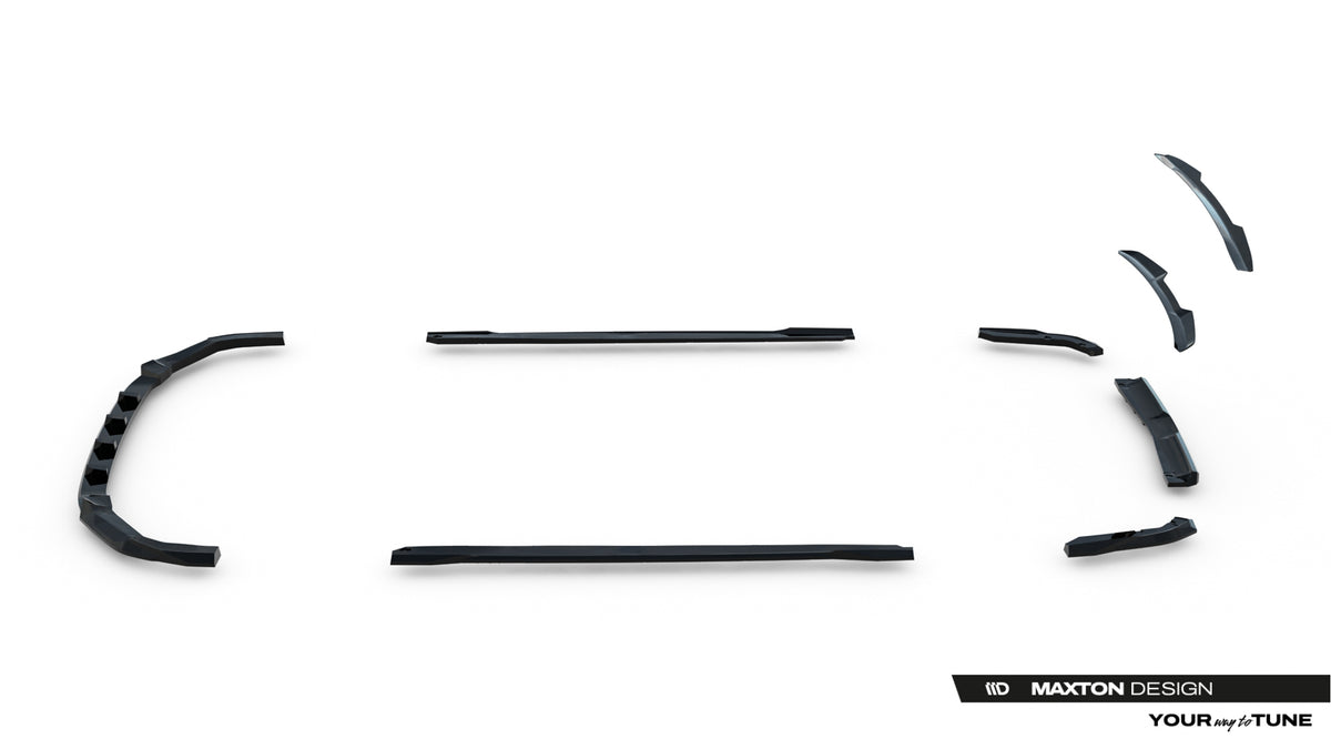 Set of Splitters suitable for Subaru WRX STI Mk2